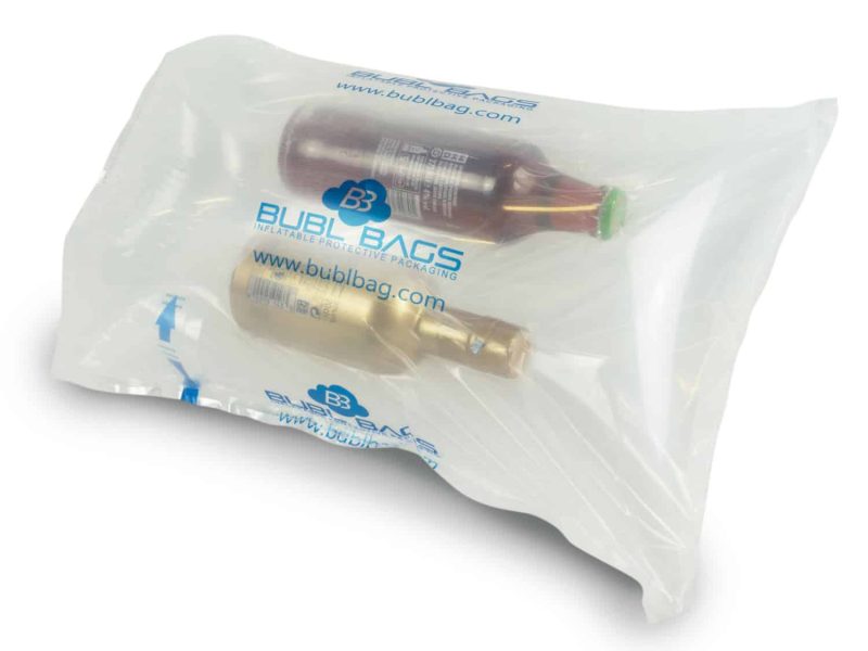 An image of our 30x40cm inflatable packaging from BUBL Packaging