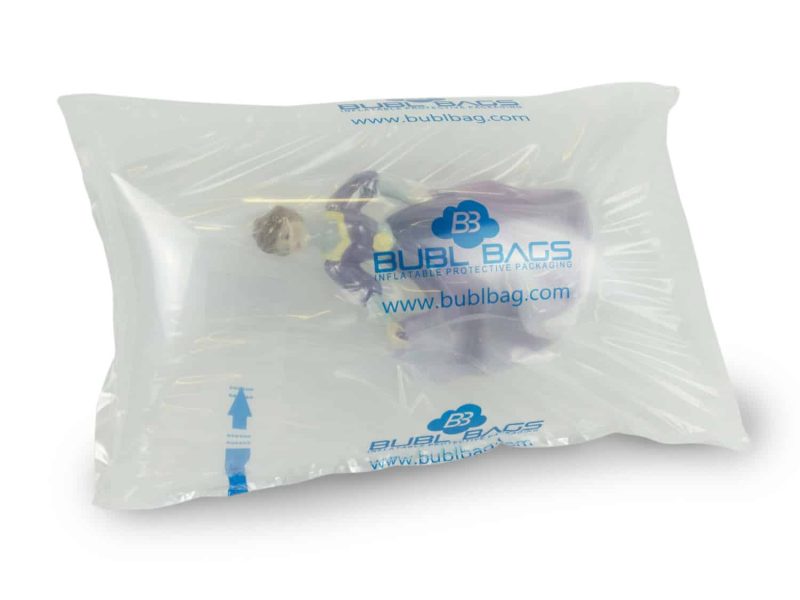 Bubl Packaging’s inflatable packaging for medium to large items, offering eco-friendly protection | 30x40cm protective air packaging from BUBL Packaging