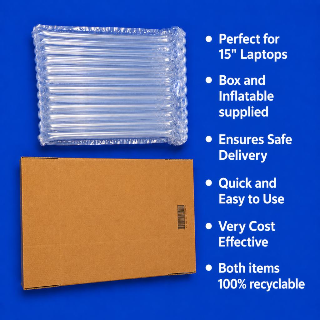 15 inch laptop bubl packaging and box